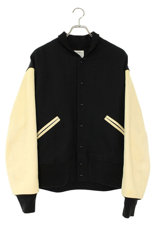 VISVIM 22AW Leather Sleeve Varsity Jacket Multi Size L