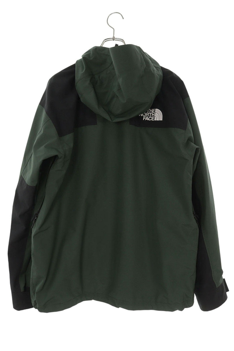 THE NORTH FACE Mountain Jacket Gore-Tex Green/Black Size L
