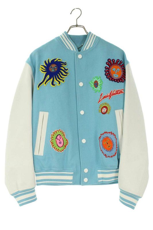 LOUISVUITTON 23AW Kusama Yayoi Varsity Jacket Blouson Size M