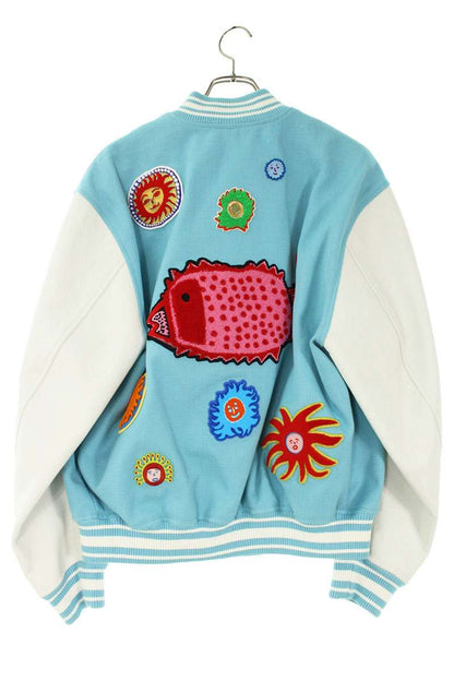 LOUISVUITTON 23AW Kusama Yayoi Varsity Jacket Blouson Size M