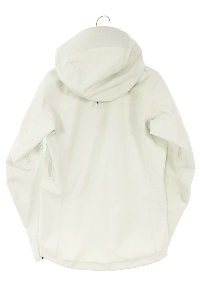 ARCTERYX ALPHA SV JACKET Hooded Nylon White Size XS