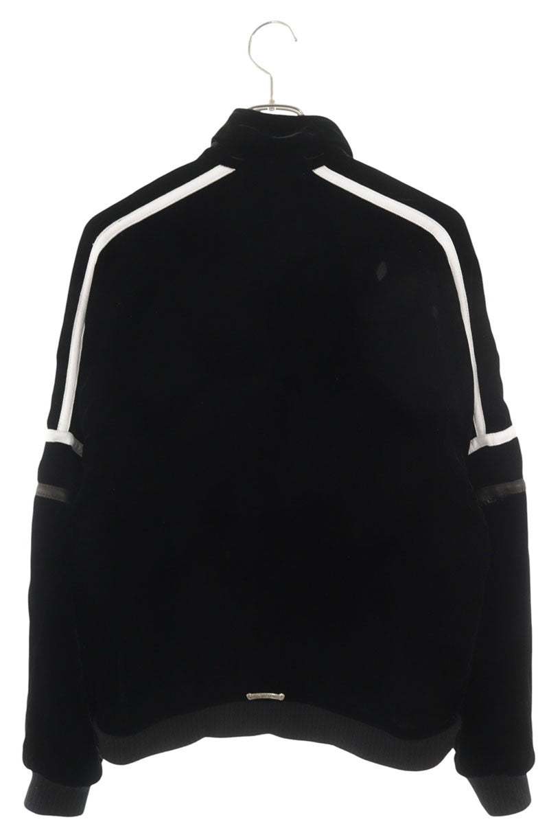 Chrome Hearts Velvet Tracksuit Jacket Black Size M