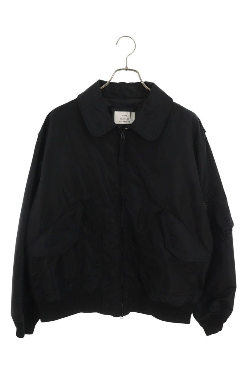 HYKE 26SS Biotope Exclusive Nylon Military Blouson Size 05