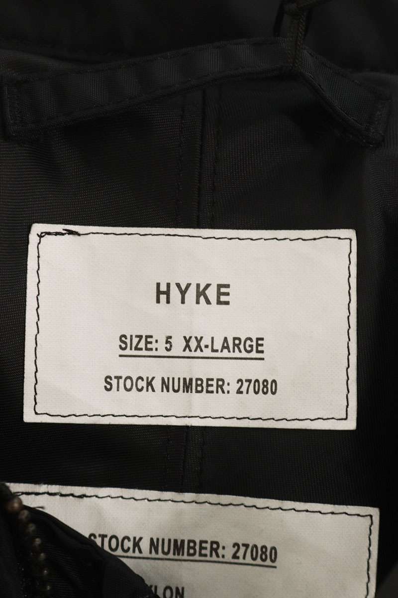 HYKE 26SS Biotope Exclusive Nylon Military Blouson Size 05