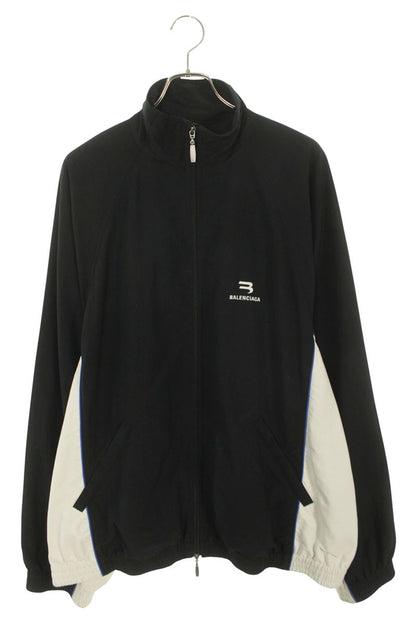 BALENCIAGA Sporty Tracksuit Blouson Black Size S