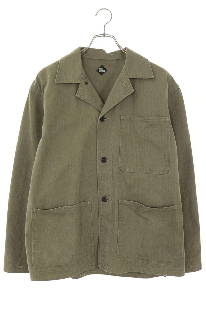 THE CORONA UTILITY N-3 Cotton Work Jacket Khaki Size L