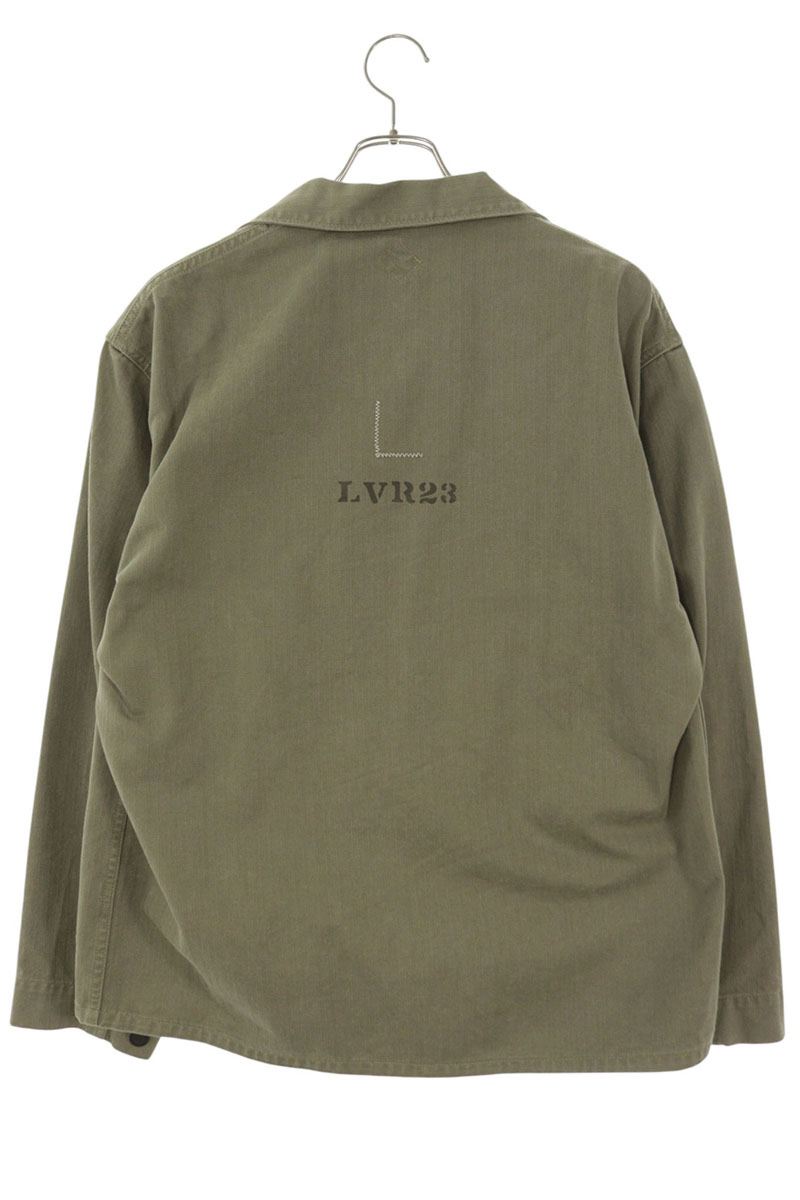 THE CORONA UTILITY N-3 Cotton Work Jacket Khaki Size L