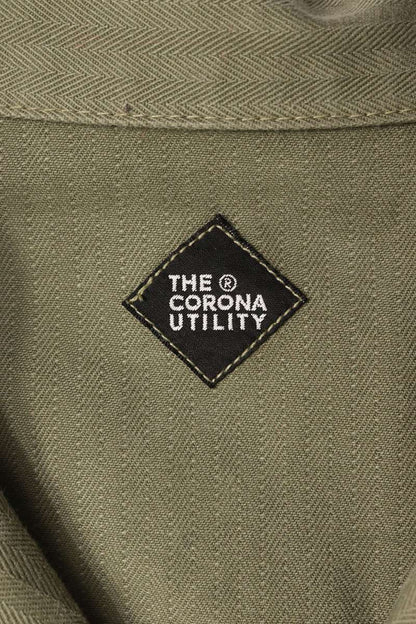 THE CORONA UTILITY N-3 Cotton Work Jacket Khaki Size L