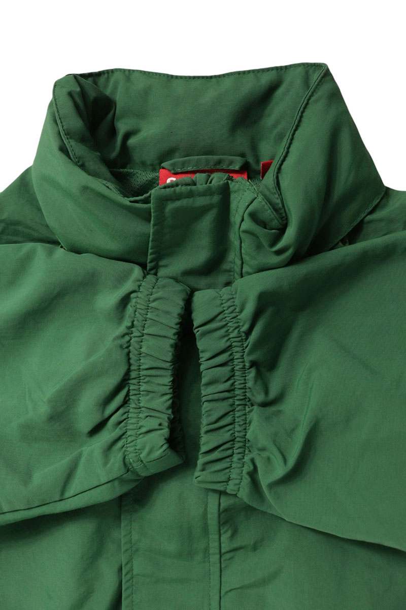 SUPREME Spellout Embroidered Track Jacket Green Size S