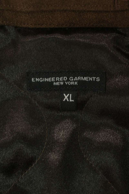 Engineered Garments Insulated Zip Blouson Brown Size XL