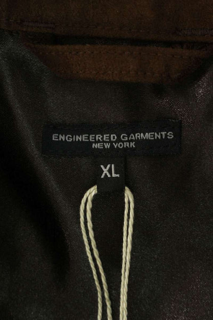 Engineered Garments Zip Blouson Brown Poly Size XL