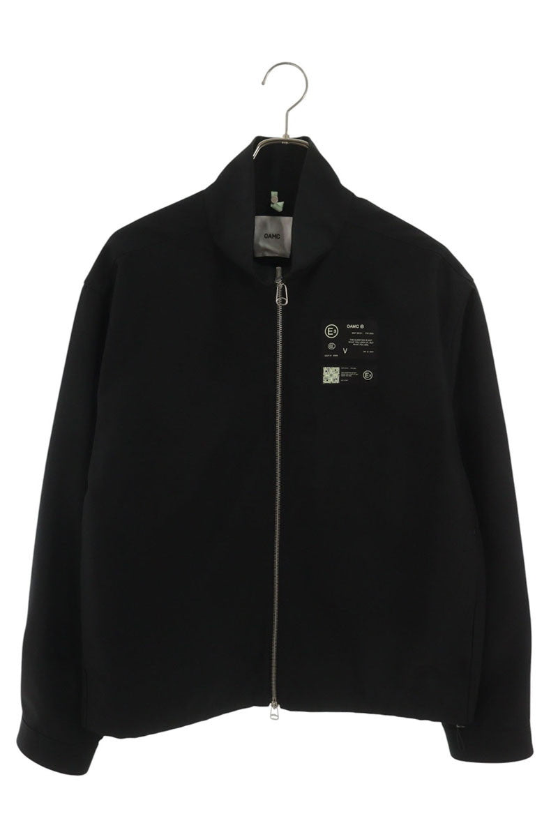 OAMC System Full Zip Shirt Jacket Black Size S