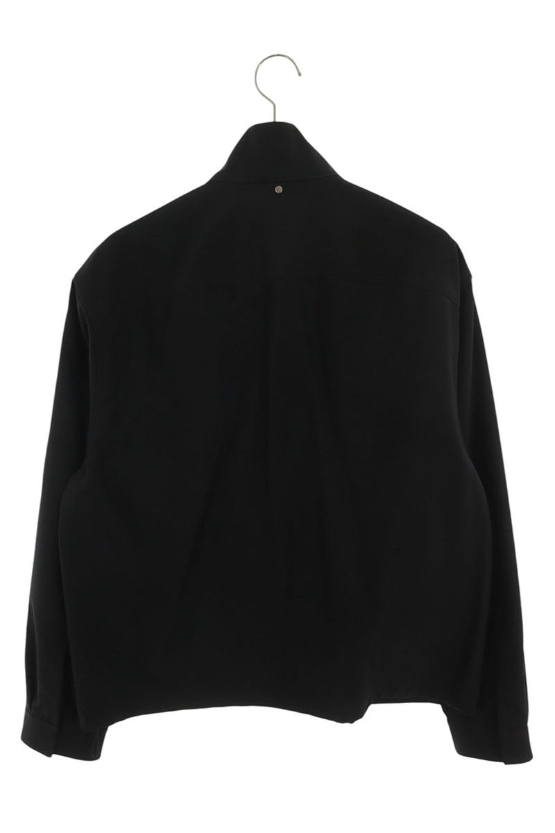 OAMC System Full Zip Shirt Jacket Black Size S