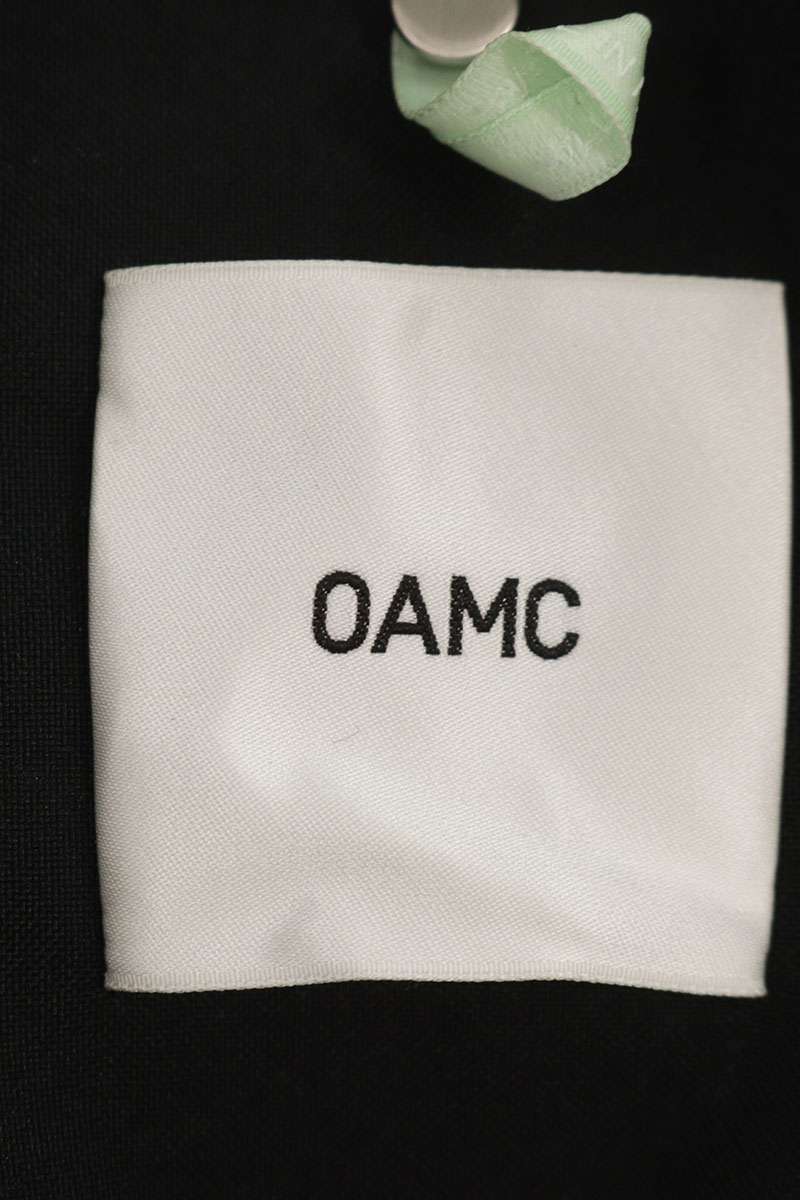 OAMC System Full Zip Shirt Jacket Black Size S