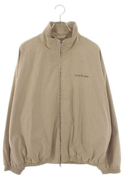 ACNE STUDIOS Beige Back Logo Vintage Nylon Blouson Size S