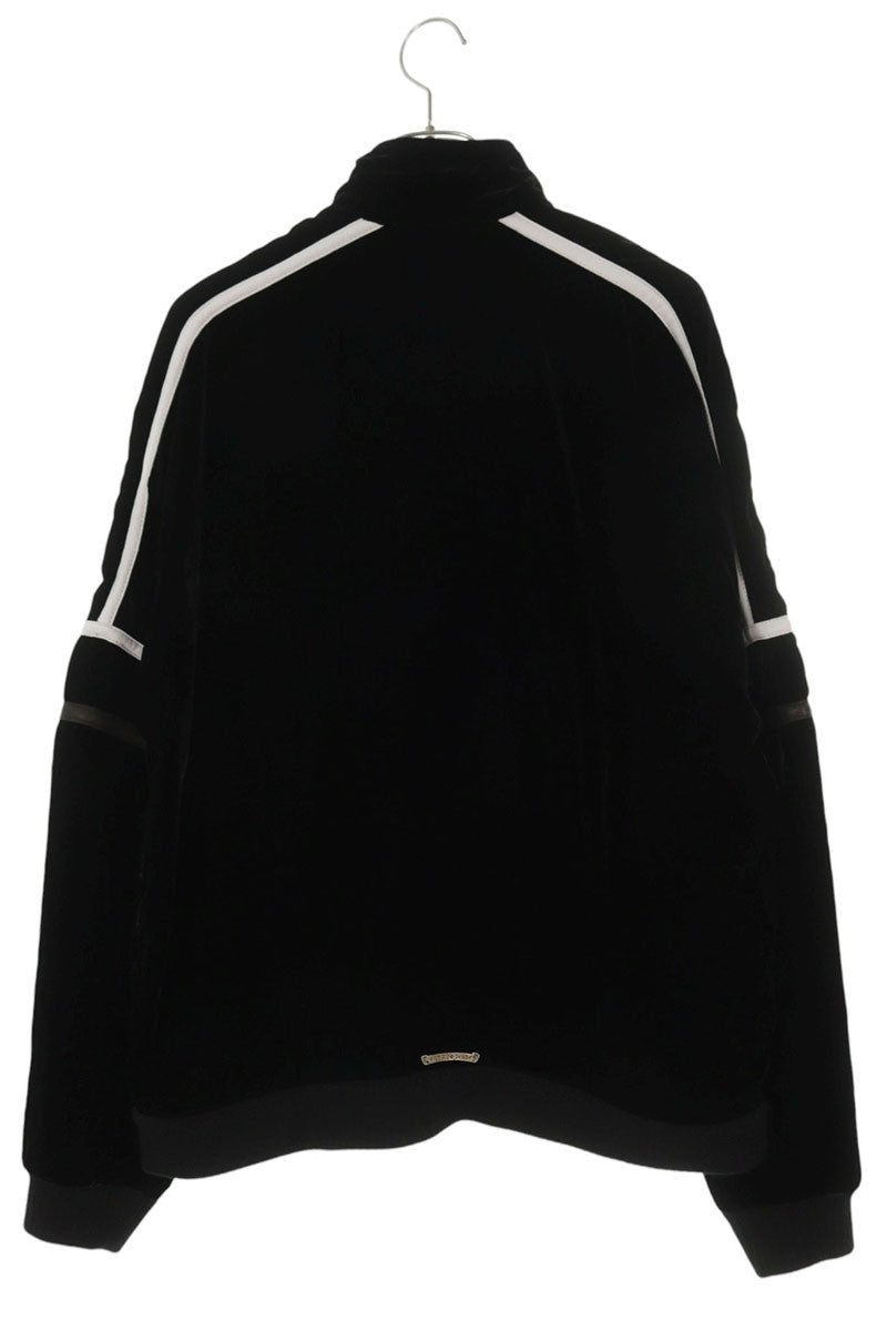 Chrome Hearts VELVET TRACKSUIT JACKET Velour Black Size L
