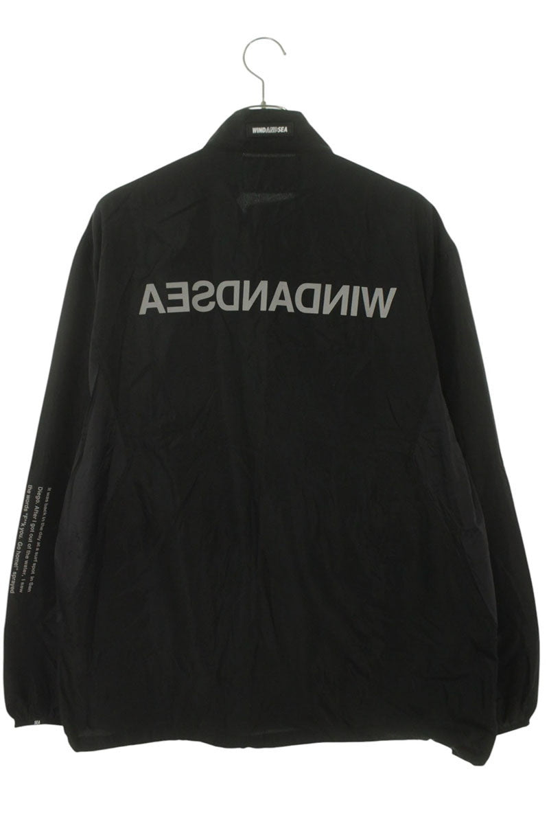 WIND AND SEA Reflective Logo Blouson Black Size M