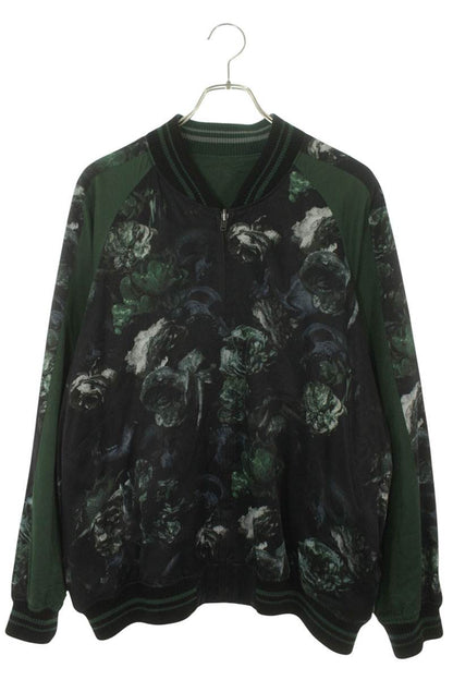 LAD MUSICIAN Floral Skull Reversible Jacket Multi Size XS