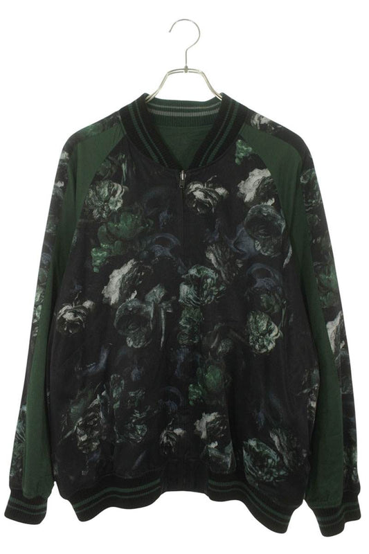 LAD MUSICIAN Floral Skull Reversible Jacket Multi Size XS