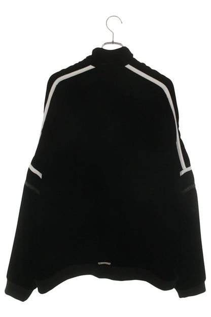 Chrome Hearts Logo Embroidered Velour Track Jacket Size XXL