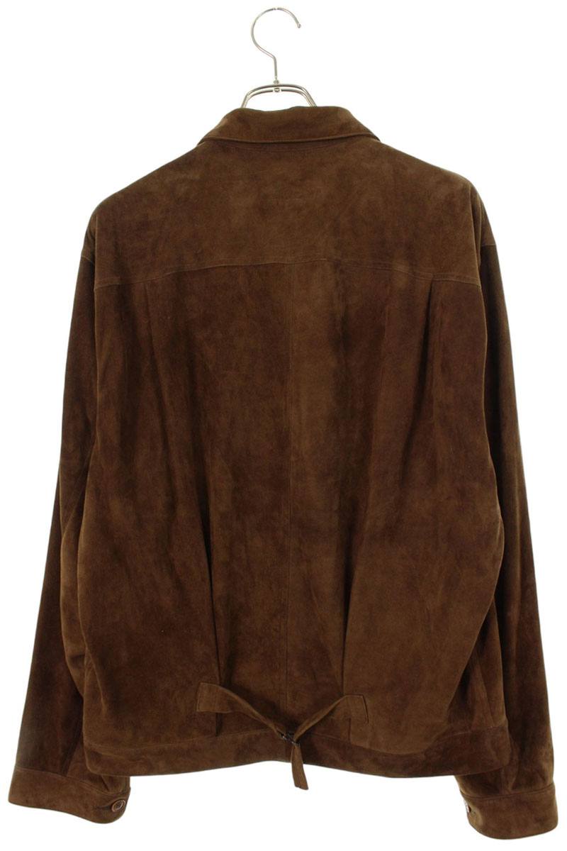 COMOLI 26SS TYPE-1st Sheep Suede Jacket Brown Size 4