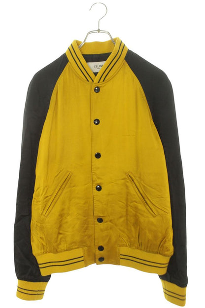 CELINE 21SS Studded Satin Teddy Blouson Multi Size S