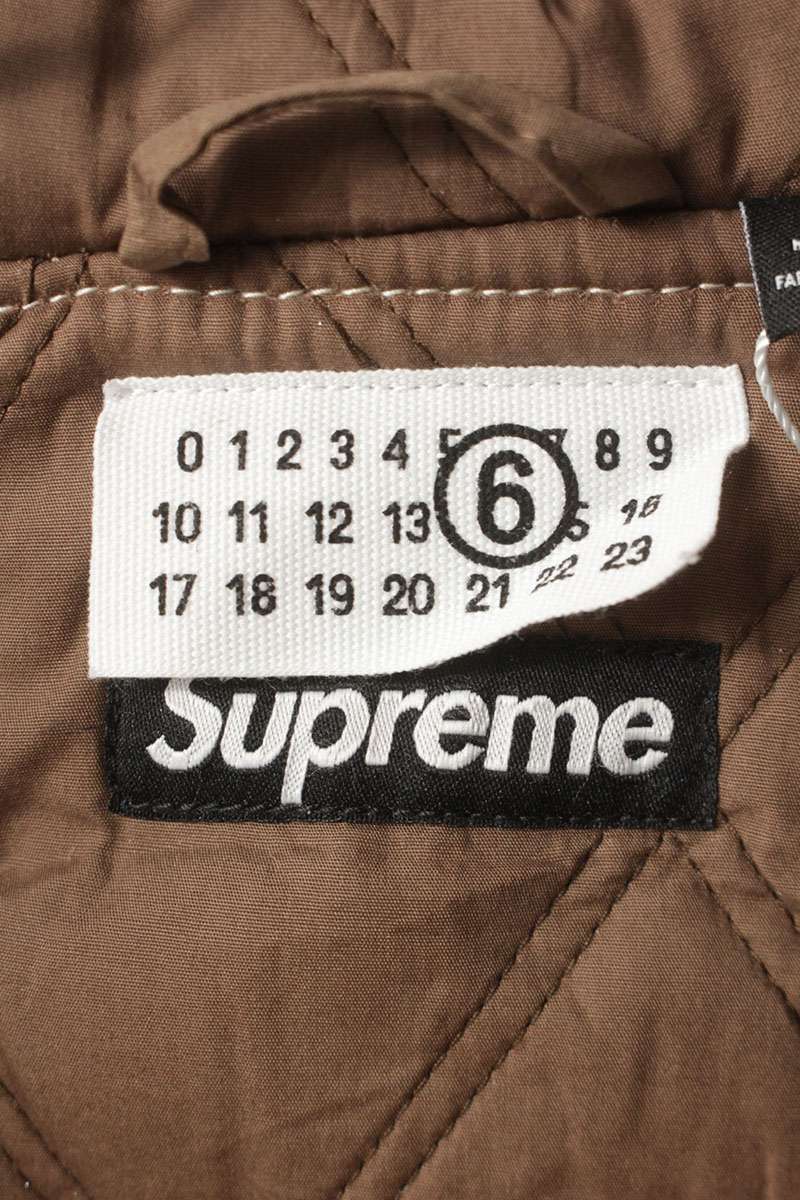 SUPREME 24SS x MM6 Foil Hooded Work Jacket Multi Size M