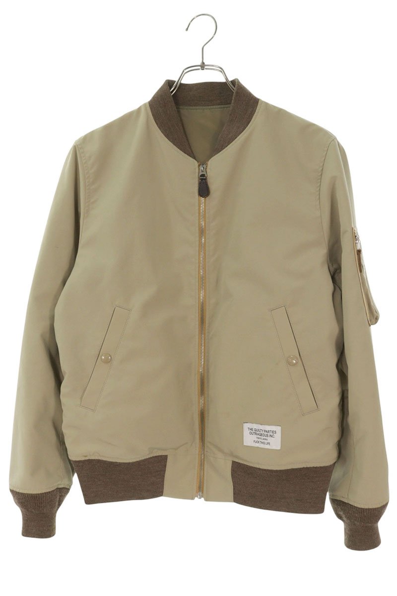 WACKO MARIA 15SS Logo Reversible Nylon Blouson Multi Size M