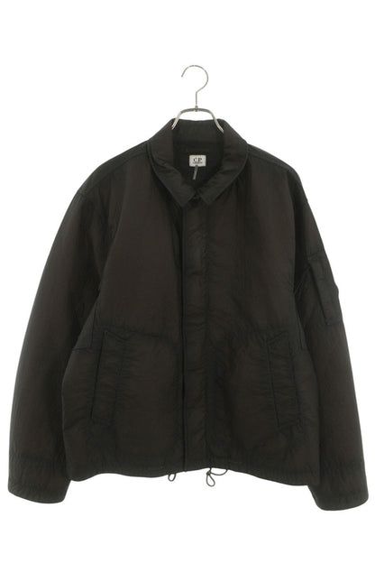 C.P.COMPANY Felted Nylon Short Jacket Olive Size L
