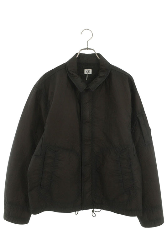 C.P.COMPANY Felted Nylon Short Jacket Olive Size L