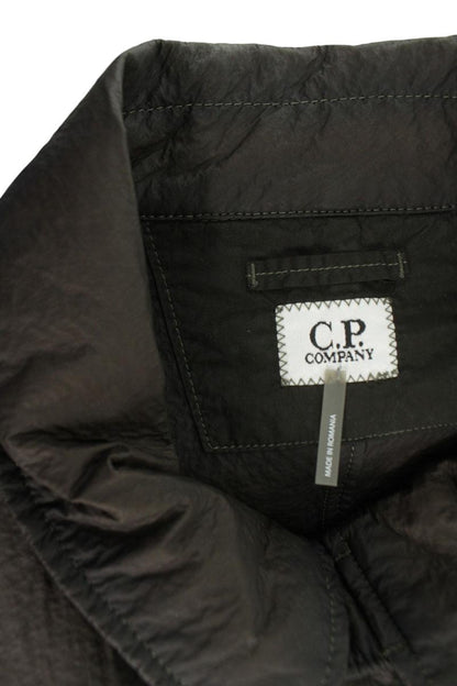 C.P.COMPANY Felted Nylon Short Jacket Olive Size L