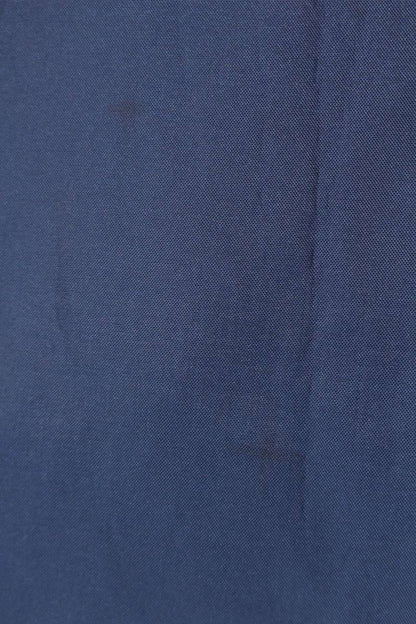 CELINE Back Logo Nylon Coach Jacket Navy Size L