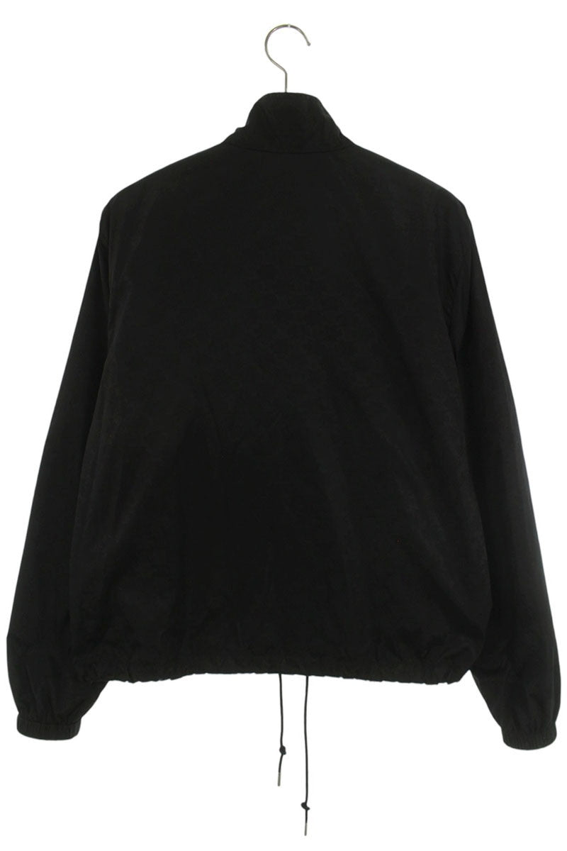 CELINE 25SS Black Triomphe Monogram Zip-Up Blouson Size XS