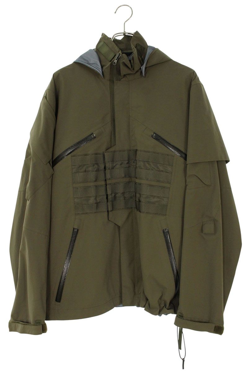 ACRONYM Interops Jacket Removable Hood Khaki Size M