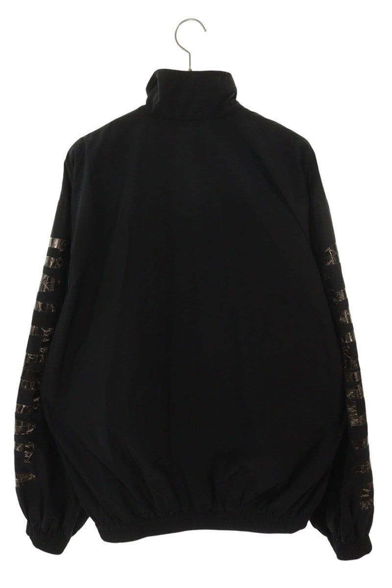 BALENCIAGA Sleeve Print Track Jacket Black Size XS