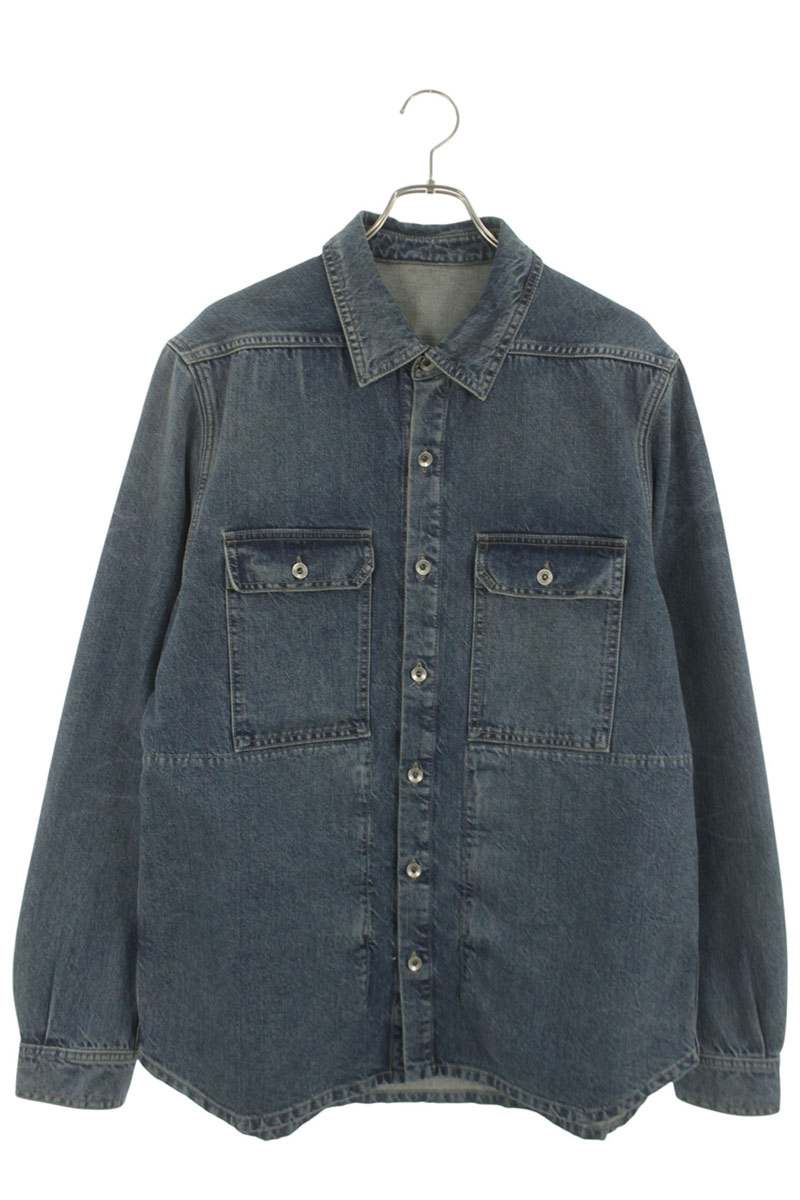 DRKSHDW Denim Overshirt Blouson Indigo Size L