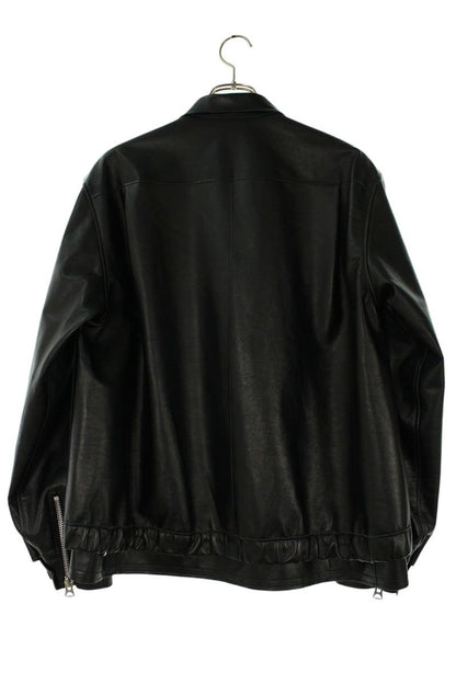 Sacai 26SS Leather Blouson Black Size M