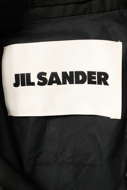 JILSANDER Back Logo Print Coach Jacket Black Size S
