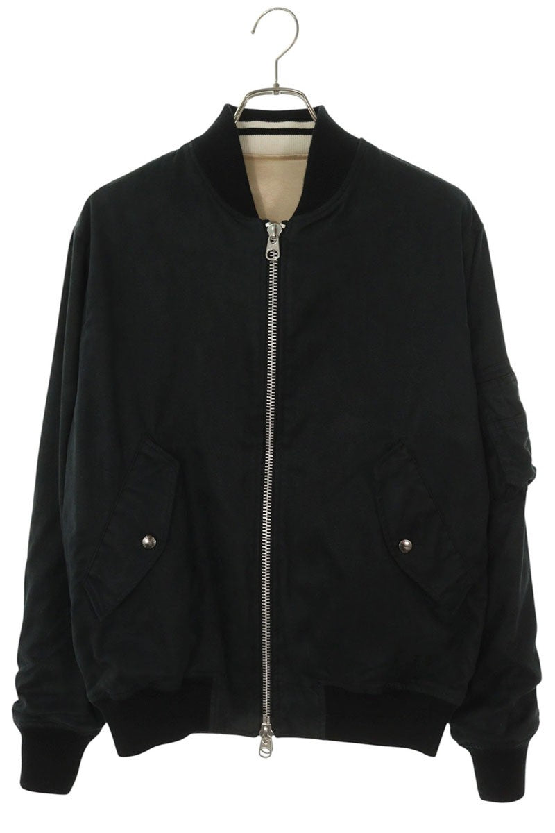 SOPHNET Reversible Varsity Jacket Black/Beige Size M