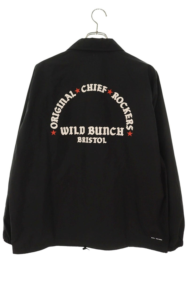 SOPHNET Printed Coach Jacket Black Size M