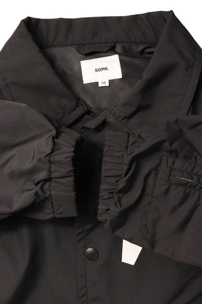 SOPHNET Printed Coach Jacket Black Size M