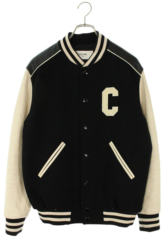 CELINE V56D896C C Logo Teddy Jacket Multi Size XS