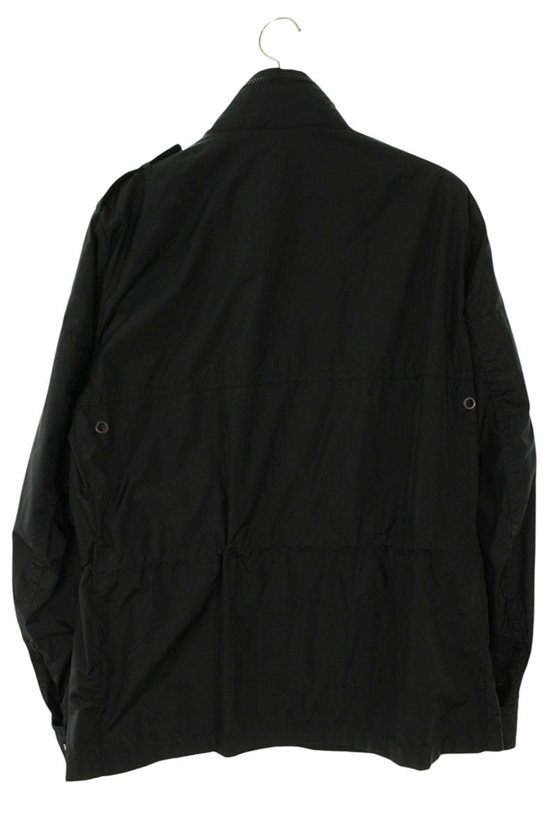MONCLER Sleeve Logo Patch Nylon Military Jacket Size XL