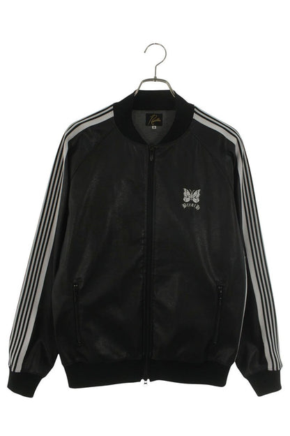 BREATH x Needles Faux Leather Track Blouson Black Size M