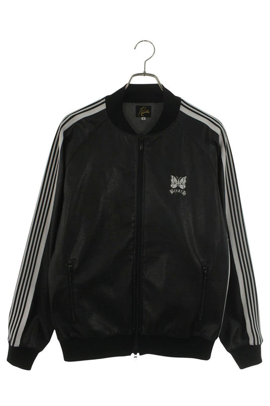 BREATH x Needles Faux Leather Track Blouson Black Size M