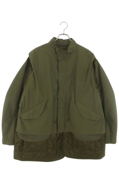 YOKE FW25 Connected Military Blouson Olive Green Size S