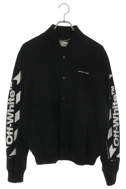 OFF-WHITE 19SS Back Arrow Skinny Varsity Blouson Size XL