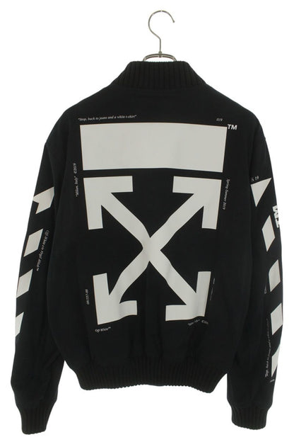 OFF-WHITE 19SS Back Arrow Skinny Varsity Blouson Size XL