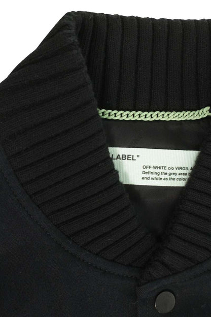 OFF-WHITE 19SS Back Arrow Skinny Varsity Blouson Size XL