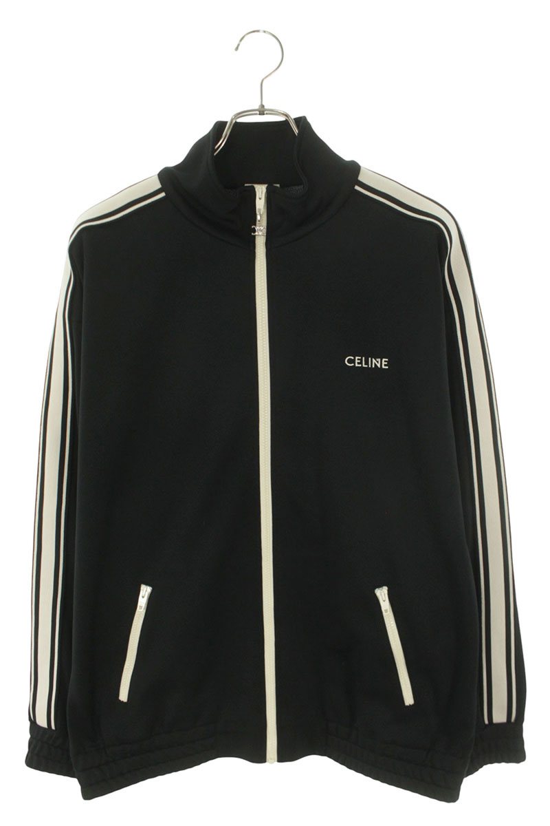 CELINE Double Face Jersey Jacket Black Size L